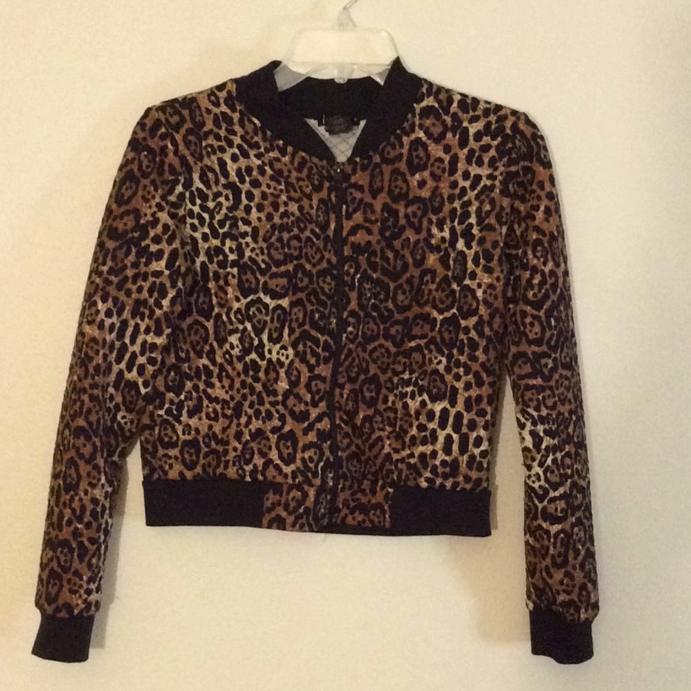 Animal Print Jacket